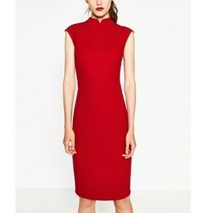 Zara Mao Collar dress Chinese Style Dress